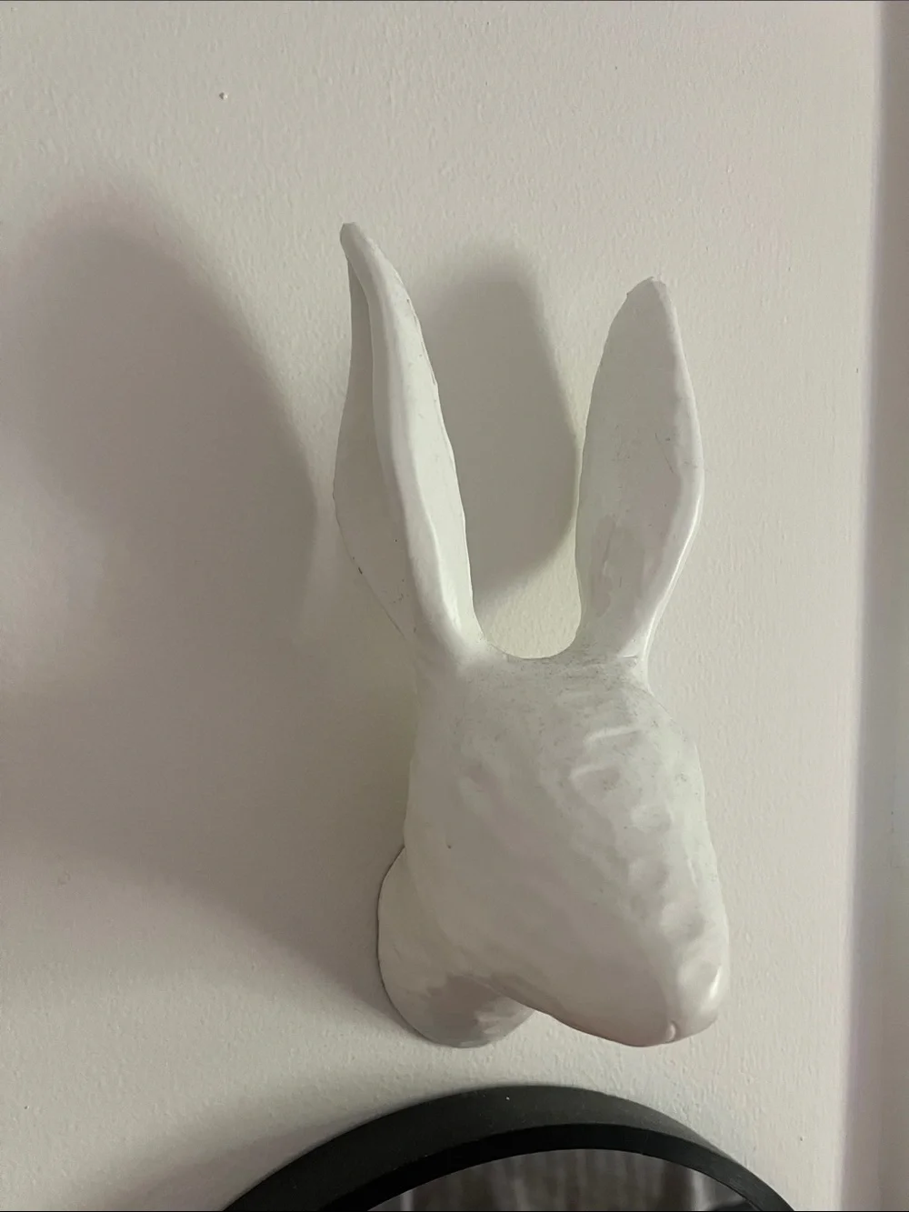 IKEA HAGGMISPEL Wall Decoration, Rabbit white Colour, 25 cm , 9 ¾ HÄGGMISPEL